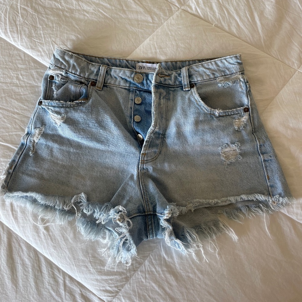 Zara jean shorts